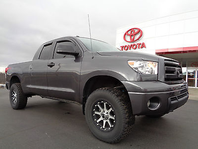 Toyota : Tundra Double Cab TRD Rock Warrior 5.7L V8 4x4 Gray 2011 tundra double cab trd rock warrior 5.7 l v 8 4 x 4 lifted tires video 4 wd gray