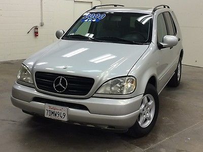 Mercedes-Benz : M-Class ml320 2000 mercedes ml 320 suv 4 wd 78 k low miles heated leather seats beautiful