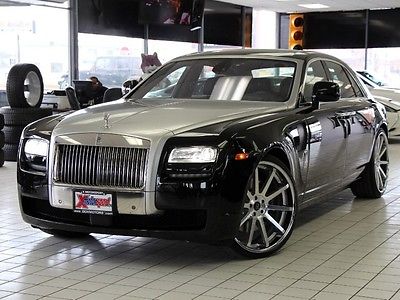 Rolls-Royce : Ghost Pano Heads-Up Rear TV's Tables 24's Night Vision Pano Roof Heads-Up Picnic Tables Rear TV-DVD 24's Factory Warranty