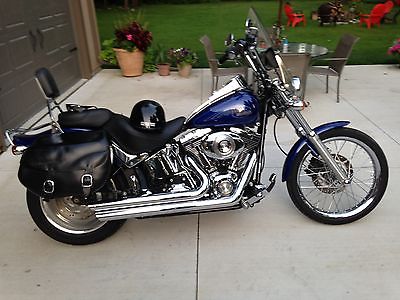 Harley-Davidson : Softail 2007 harley davidson softail custom fxstc mint condition extras must sell