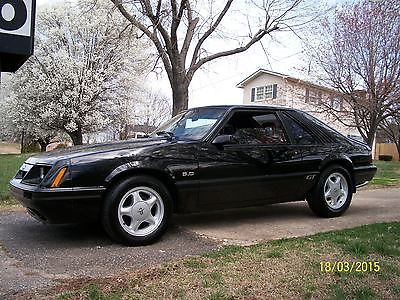 Ford : Mustang GT 1986 mustang gt the original gt mint well kept super clean and straight