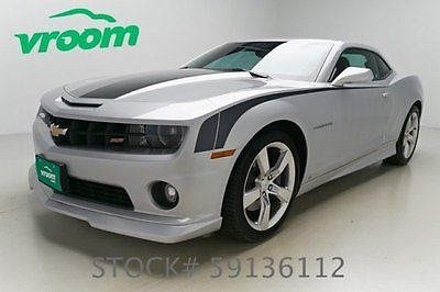 Chevrolet : Camaro 2SS Certified 2010 chevrolet camaro 2 ss 29 k miles sunroof htd seats manual clean carfax vroom