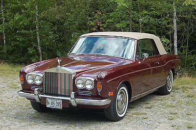 Rolls-Royce : Corniche Rolls Royce finished by Millnier Park Ward 1972 rolls royce silver shadow corniche convertable