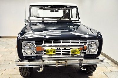 Ford : Bronco 1970 ford bronco 3 speed one of kind