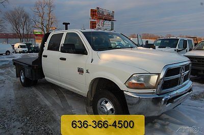 Ram : 3500 ST/SLT/Laramie 2012 st slt laramie used turbo 6.7 l cummins diesel 4 wd crew flatbed 4 wd dually