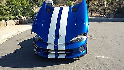 Dodge : Viper GTS 1997 dodge viper gts blue white stripes excellent shape 12 k miles