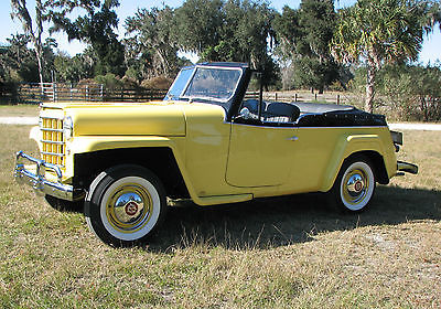 Willys : Jeepster Jeepster 1951 willys overland jeepster concours restoration