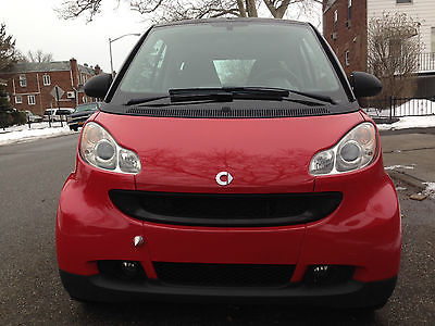 Smart : FORTWO 2DR 2009 smart fortwo 2 dr cope red black 36000 ml navigation panoramic roof