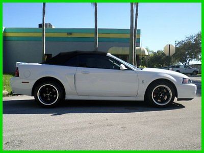 Ford : Mustang RARE / HARD TO FIND 2003 ford mustang stang svt cobra 4.6 l v 8 superchared 6 speed convertible