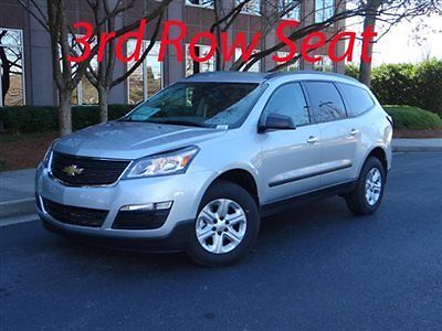 Chevrolet : Traverse FWD 4dr LS Chevrolet Traverse FWD 4dr LS New SUV Automatic Gasoline 3.6L V6 Cyl SILV ICE ME
