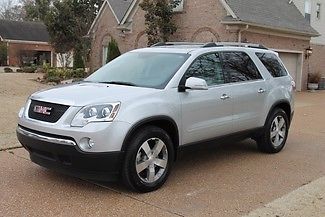 GMC : Acadia SLT2 Perfect Carfax Heated Leather Seats Rear Seat Entertainment Michelin Tires