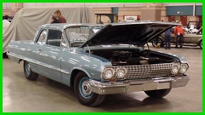 Chevrolet : Bel Air/150/210 VERY RARE-ALL ORIGINAL SHEETMETAL-RESTORED-SHE IS 1963 very rare all original sheetmetal restored bel air