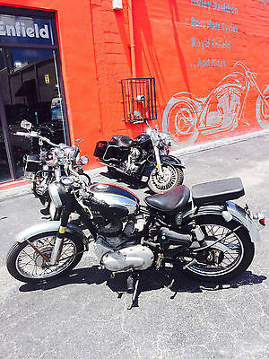 Royal Enfield : Rebel 2008 royal enfield rebel silver blac for sale low mileage