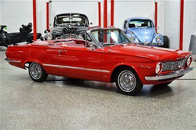 Plymouth : Other Valiant Signet 200 Convertible 4-speed 1964 plymouth valiant signet 200 4 speed convertible like falcon sprint mustang