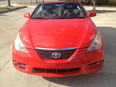 Toyota : Solara SE 2007 toyota solara se convertible 2 door 3.3 l red 35 k miles