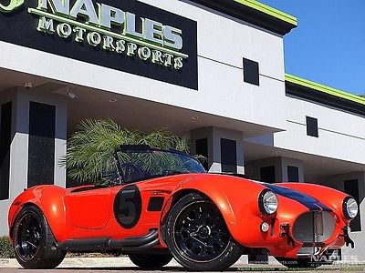 Replica/Kit Makes 1965 Cobra Roadster 2015 replica kit back draft racing 1965 cobra roadster 6 speed 5.0 l v 8 coyote