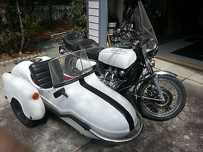 Honda : Gold Wing 1975 honda gl 1000 goldwing with watsonian sidecar 20 k original miles vintage