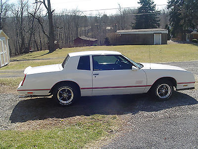 Chevrolet : Monte Carlo SS Coupe 2-Door 1987 chevrolet monte carlo ss coupe 2 door 5.0 l