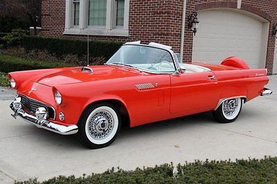 Ford : Thunderbird Convertible Frame Off Restored! Ford 312ci V8 Engine, T85 3-Speed Manual Trans, A/C!