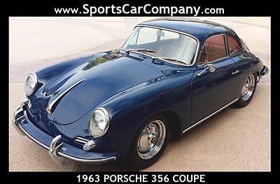Porsche : 356 356B/1600 T6 1963 porsche 356 b 1600 t 6 coupe full restored matching number certified authentic