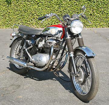 BSA : Lightning 1966 bsa a 65 lightning good runner in original condition