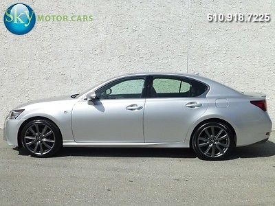 Lexus : GS 58 198 msrp awd f sport cold weather blind spot navi moonroof vented seats