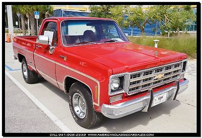 Chevrolet : C/K Pickup 1500 Scottsdale NO RESERVE 77 454 Short Bed. CLEAN ORIGINAL Real Big Block Truck Build Sheet