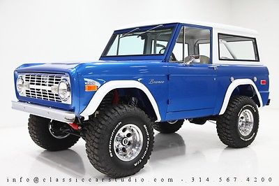 Ford : Bronco Base 1969 ford bronco beautifully restored and ready to show or drive
