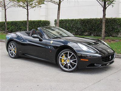 Ferrari : California 2dr Convertible 2011 ferrari california 2 2 5 k mls carbon fiber racing seats