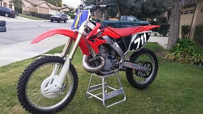 Honda : CR HONDA CR 500 AFC CONVERSION COMPLETE 2004 CRF250 CHASSIS 96 MOTOR (125 450)