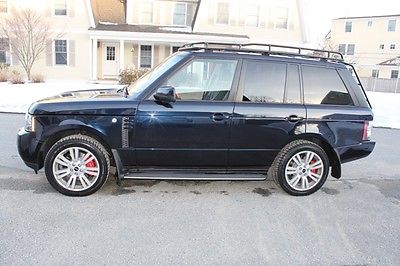 Land Rover : Range Rover HSE Luxury BEAUTIFUL AND UNIQUE RANGE ROVER 2012 HSE LUX FULLY LOADED WITH DVD TOWING !!!!!