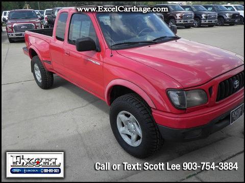 2001 Toyota Tacoma 2 Door Extended Cab Short Bed Truck