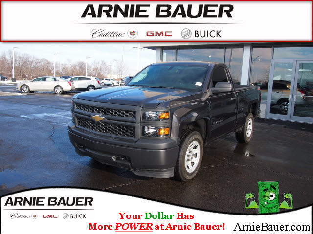 2014 Chevrolet Silverado 1500 4x4 Work Truck 2dr Regular Cab 6.5 ft.