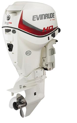 2015 EVINRUDE A115SHX Engine and Engine Accessories