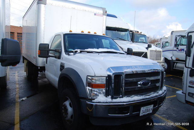 2011 Ford F550 XLT 16 ft. Non CDL Van.