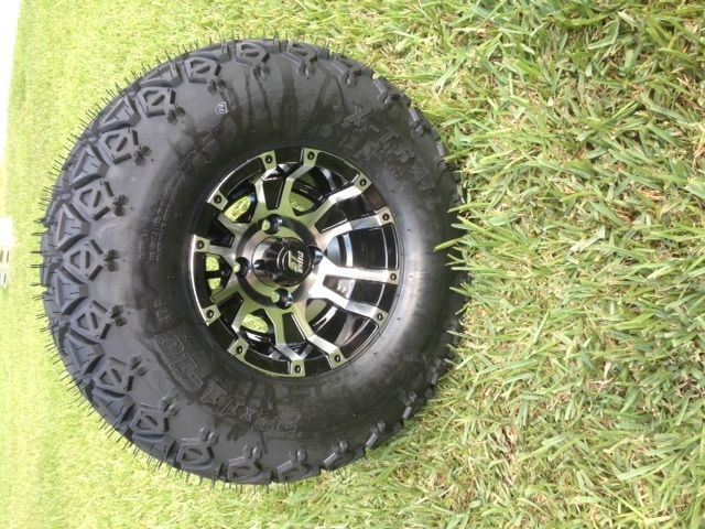 Brand New Golf Cart Tire and Wheel Packages, 2