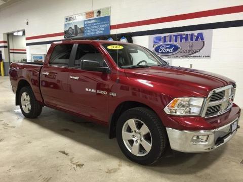 2012 RAM 1500 4 Door Crew Cab Short Bed Truck