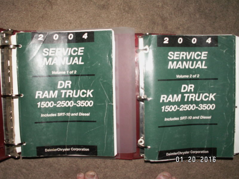 dodge ram manuals