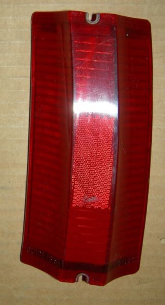 1965 CHEVY ELCAMINO, TAIL LIGHT OR LAMP LENS, USED, 0