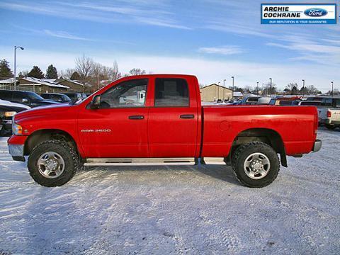 2004 Dodge Ram 2500 4 Door Crew Cab Short Bed Truck