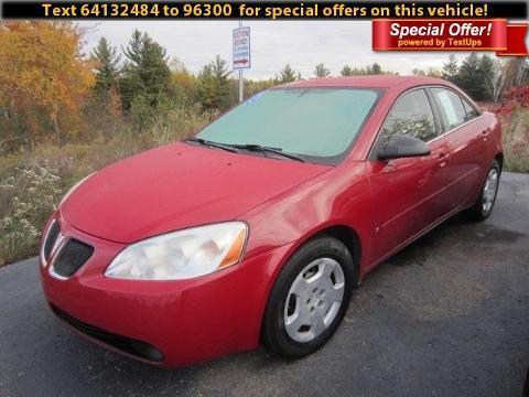 2006 Pontiac G6 4 Door Sedan