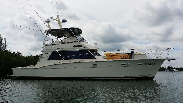 1984 Hatteras 52 Convertible- FRESH ENGINES AND INTERIOR