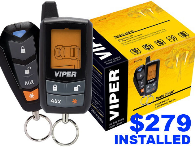 Viper Car Alarm Remote Start Keyless Entry, 1