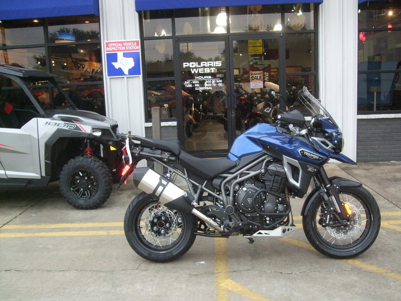 2017 Triumph Tiger Explorer XCX Lucerne Blue