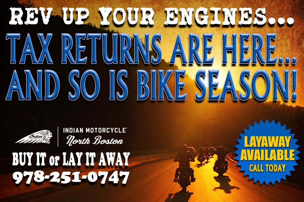 2017 Indian North Boston Get Your Bike TODAY!