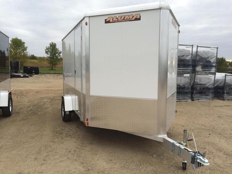 2016 Aluma Enclosed Trailers Single Axle AE712SM