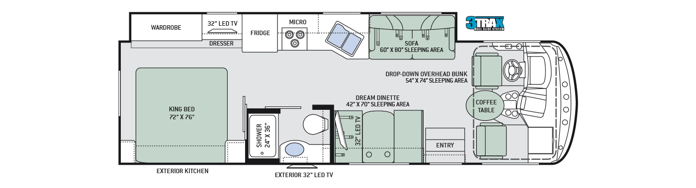 2017  Thor Motor Coach  HURRICANE 29M