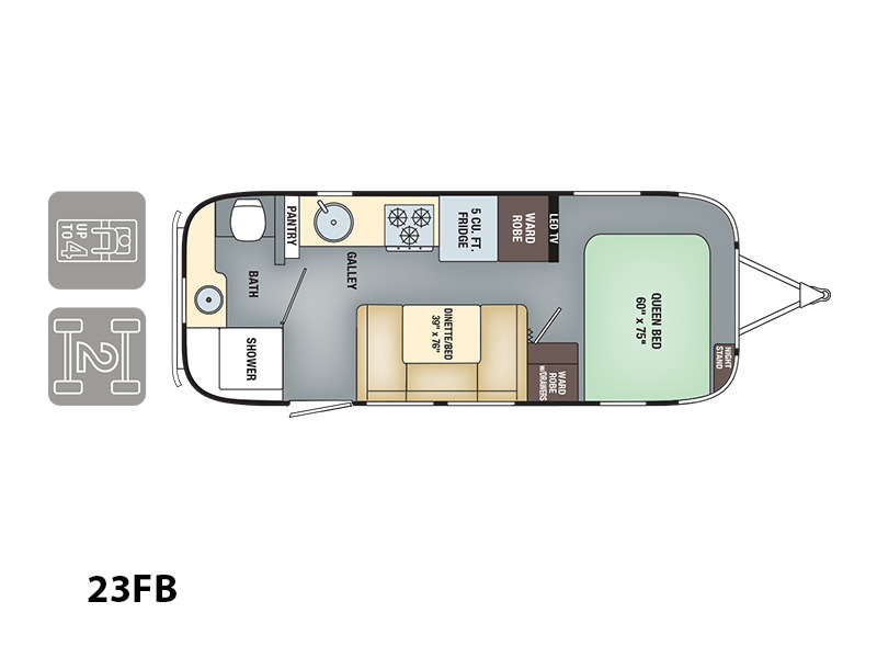 2017 Airstream International Serenity 23FB