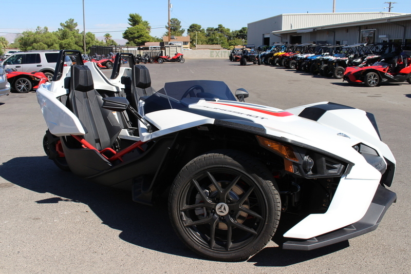 2016 Polaris Slingshot Reverse Trike SL LE White Pearl