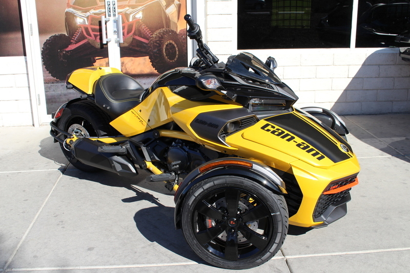 2017 Can-Am Spyder F3-S 6-speed manual with reverse